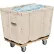 Global Industrial™ Canvas Basket Truck, 8 Bushel Capacity, Assembled