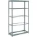 Global Industrial 6 Shelf, Commercial Duty Boltless Shelving, Starter, 48"W x 12"D x 60"H, No Deck
