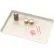 MFG Fiberglass 26 x 18 Component & Food Service Tray, Off-White - Pkg Qty 12