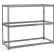 Global Industrial 3 Shelf, Heavy Duty Boltless Shelving, 2700 lb Cap, 72"W x 24"D x 84"H, No Deck