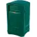 Rubbermaid® Plastic Square 2 Door Trash Can, 50 Gallon, Green