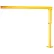 Abell-Howe® Light Duty Floor Crane 4S0013 500 Lb. Cap. 10' Span 12' Under Beam Height