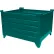Global Industrial Stackable Steel Container, 30"L x 24"W x 18"H, 4000 lb. Capacity, Green