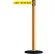 Tensabarrier® Retractable Belt Barrier, 7-1/2' Yellow "Caution" Belt, 37" Yellow Post
