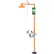 Guardian Equipment Emergency Wash Station Eye Wash Fountain And Drench Shower, Floor Mount, G1902