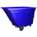 Bayhead Products Medium Duty Plastic Tilt Truck, 2-2/10 Cu. Yd. Cap, 2200 Lbs. Cap, Blue