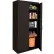 Sandusky® Classic Commercial Series Storage Cabinet, 36"W x 18"D x 72"H, Black, All-Welded