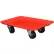 Molded Fiberglass Toteline Dolly 780338 for 19-3/4" x 12-1/2" x 6" Tote, Red