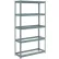 Global Industrial 5 Shelf, Heavy Duty Boltless Shelving, Starter, 48"W x 18"D x 60"H, No Deck