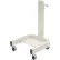 Global Industrial™ 40"H Mobile Post with Caster Base - Beige