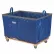 Global Industrial™ Basket Bulk Truck, Vinyl, 24 Bushel Capacity, Blue
