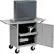 Global Industrial™ Set Of 2 Gray Side Shelves For Security Audio Visual Cart