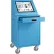 Global Industrial™ Mobile LCD Console Computer Cabinet, Blue