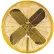TPI 24 Fan Head Non Oscillating Yellow HDH24 1/2 HP 5600 CFM