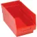 Plastic Nesting Storage Shelf Bin QSB202 6-5/8"W x 11-5/8"L x 6"H Red - Pkg Qty 30