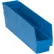 Plastic Nesting Storage Shelf Bin QSB203 4-1/8"W x 17-7/8"L x 6"H Blue - Pkg Qty 20