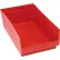 Plastic Nesting Storage Shelf Bin QSB210 11-1/8"W x 17-7/8"L x 6"H Red - Pkg Qty 8
