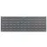 Global Industrial™ Louvered Wall Panel Without Bins 36x12 - Pkg Qty 2