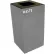 Witt Industries Trash Can, 28 Gallon, Gray