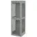 Global Industrial™ 2-Tier 2 Door Heavy Duty Vented Locker, 18"W x 18"D x 75"H, Gray, All-Welded