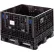 ORBIS BulkPak Plastic Folding Bulk Shipping Container, 48"L x 40"W x 34"H, 2000 lb. Cap, Black