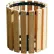 Pressure Treated Wood Garbage Can - 32 Gallon