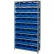 Global Industrial™ Steel Shelving With 36 4"H Plastic Shelf Bins Green, 36x18x72-13 Shelves