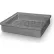 Rotationally Molded Plastic Tray 20 X20x4-1/2 Gray
