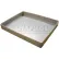 Rotationally Molded Plastic Tray 21 X21x2 Gray