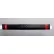 50"W Soft Nylon Gate Arm Cover - Black Cover/Red Tapes - Pkg Qty 6