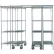 Nexel® Space-Trac, 6 Unit, Chrome High Density Shelving, 48"W x 18"D x 76"H, 12' Length