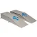 Bluff® SWR81854 Premium Steel Wheel Riser 54 x 18 x 8