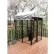 Lucky Dog Uptown Dog Welded Wire Kennel With Cover 4' x 4' x 6' Black