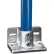 Kee Safety® Railing Flange with Toe Board Adapter, 1-1/2" Diameter