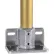 Kee Safety - L69-7 - Aluminum Railing Flange with Toe Board Adapter, 1-1/4" Dia.