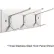 Six Stainless Steel Hook Panel