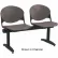 KFI Beam Seating - 2 Cool Gray Seats