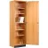 Diversified Spaces Wood Solid Door Tall Storage Cabinet 313-2422 - 24"W x 22"D x 84"H