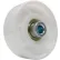 Omni Metalcraft 1-15/16" Dia. White Nylon Conveyor Skate Wheel 110657 50 Lb. Cap.