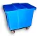 Bayhead Products Yellow Poly Box Truck 14 Bushel Capacity