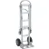 Wesco® Spartan Sr. Aluminum 2-in-1 Hand Truck 220001 Pneumatic Wheels