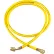 Yellow Jacket® 60" Yellow PLUS II™ 1/4" Hose With SealRight™ 22060