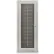 United Visual Products Badge Slot Wall Cabinet, 60 Slots, 13"W x 3-1/4"D x 35"H, Assembled, Satin