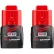 Milwaukee® 48-11-2422 12V Li-Ion M12 Battery 1.5Ah Compact 2Pk