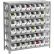 Global Industrial™ Steel Shelving with 48 4"H Plastic Shelf Bins Ivory - 36x12x39-7 Shelves