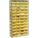 Global Industrial™ Steel Shelving - Total 72 4"H Plastic Shelf Bins Ivory - 36x18x72-13 Shelves