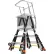 Little Giant® Aerial Safety Cage 3'-5' W/ Click Casters - 18503-240