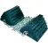 RumberĀ® 2/4121-CH5 Lifetime Recycled Rubber Double Wheel Chock Set & 60" Chain