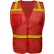 GSS Safety Non Ansi Enhanced Safety Vest-Red