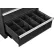 Divider Kit for 10"H Drawer of Global Industrial™ Modular Drawer Cabinet 36"W x 24"D, Black